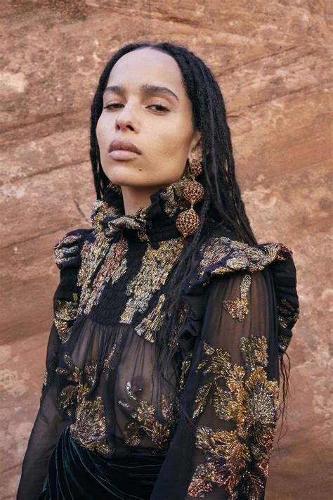 zoe kravitz YSL